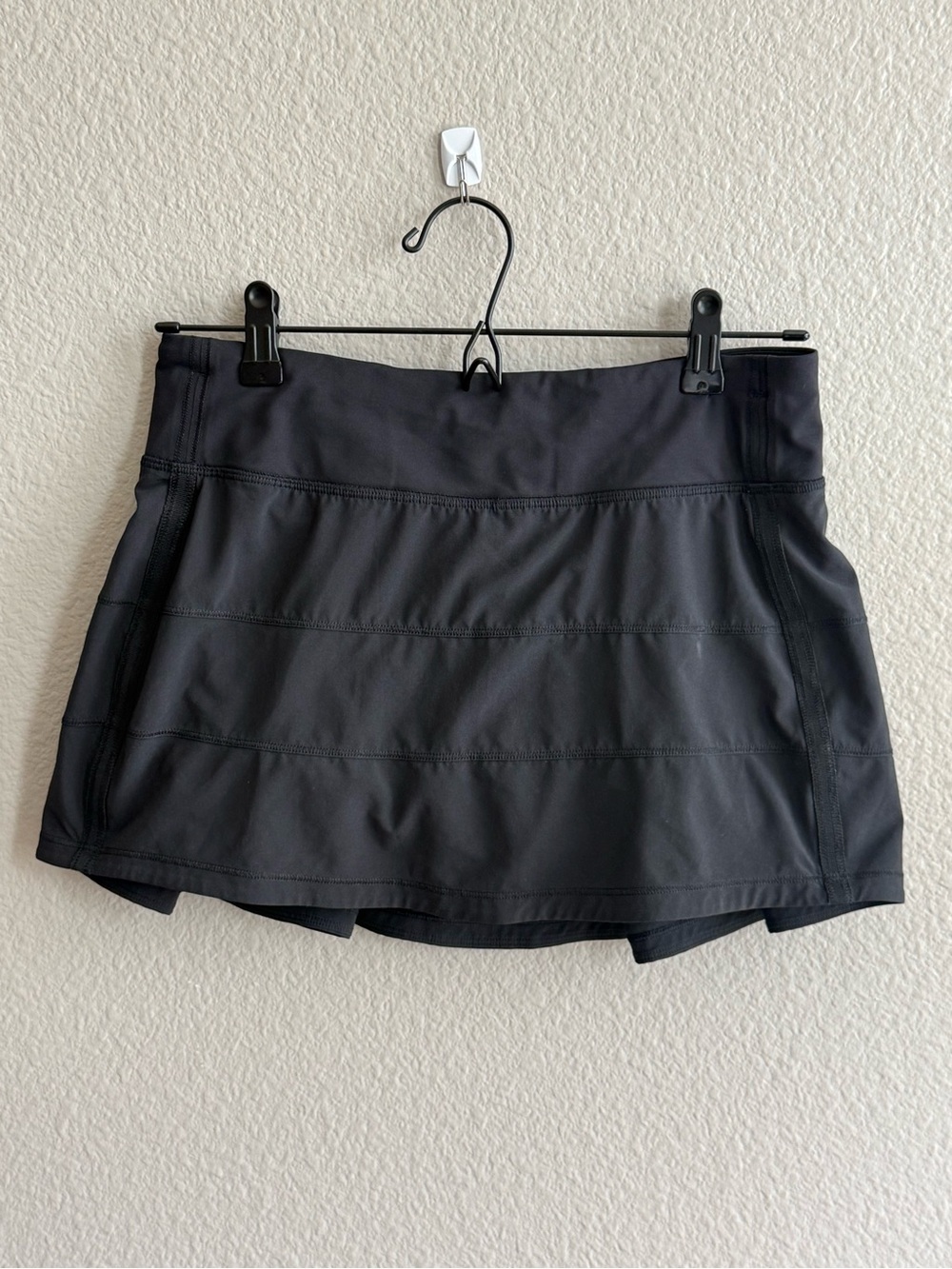 lululemon athletica Black Athletic Skort with Built-In Shorts